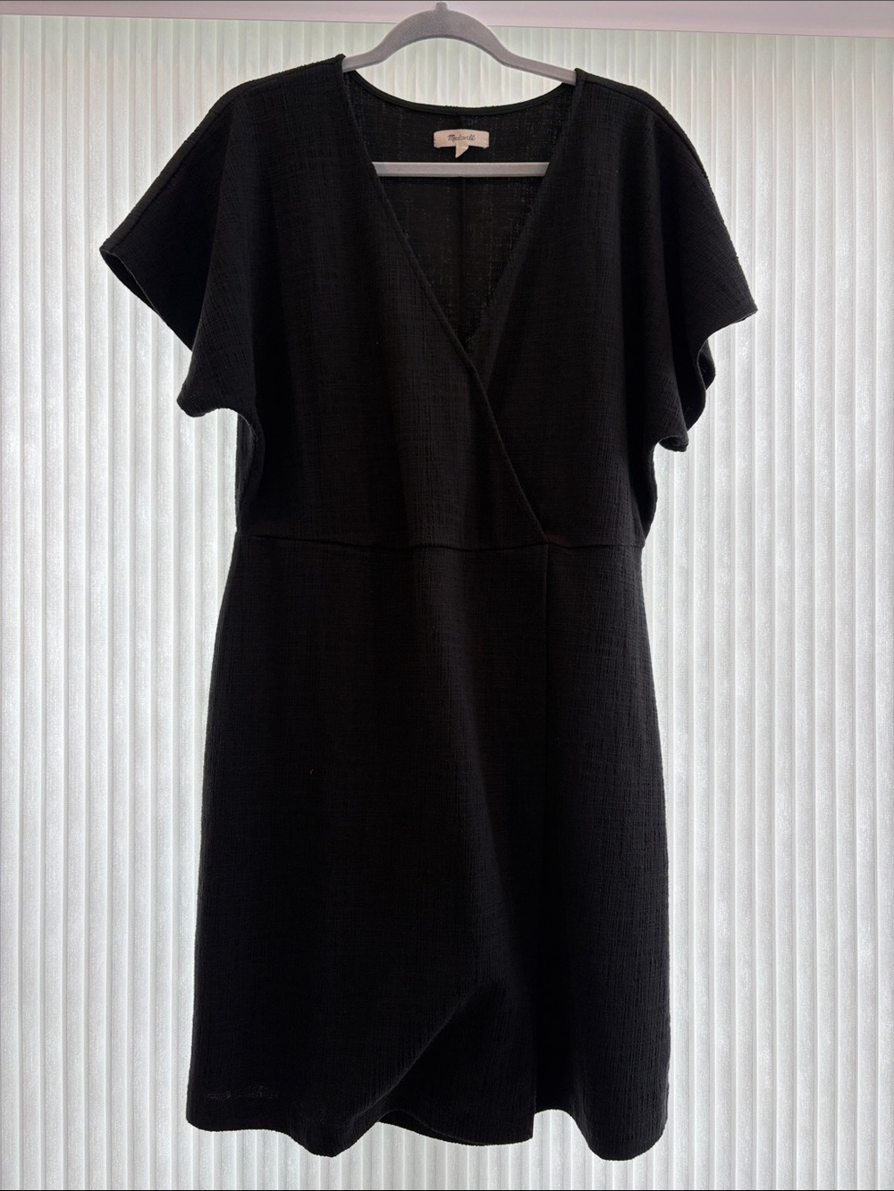 Madewell Faux Black Wrap Women’s Dress